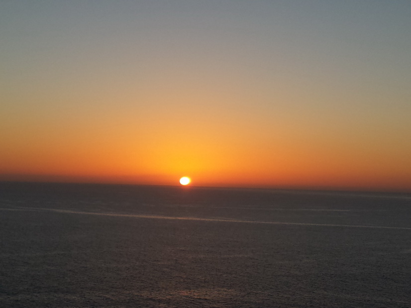 abends um 6 Sundowner mit Teide