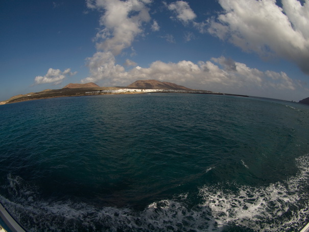 Lanzarote La Graciosa B��tchenfahrt Westk�ste La Graciosa Lanzarote La Graciosa Bootsfahrt La Graciosa