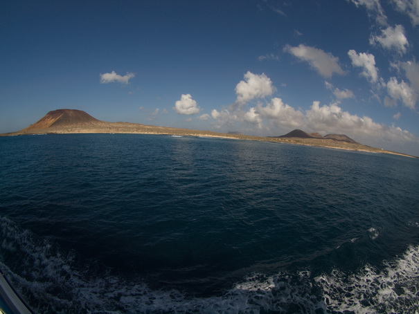 Lanzarote La Graciosa B��tchenfahrt Westk�ste La Graciosa Lanzarote La Graciosa Bootsfahrt La Graciosa