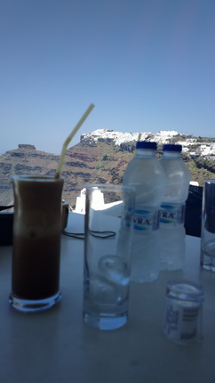 Santorin Nea Kameni Wanderung