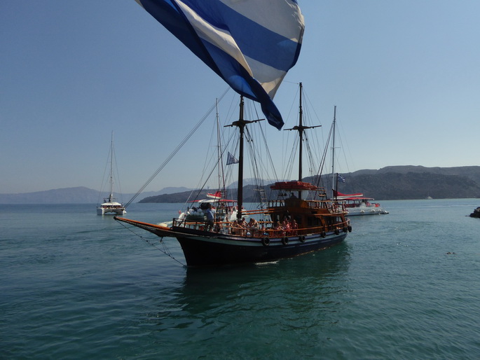Santorin Nea Kameni VulkanwanderungSantorini Santorin Nea Kameni Vulkanwanderung