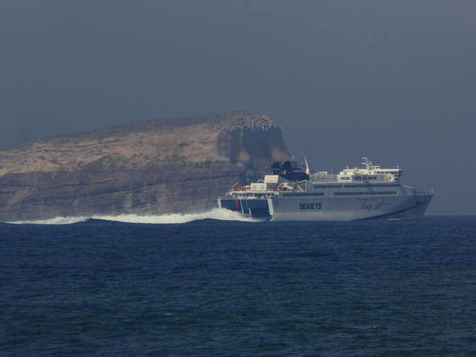 Santorini Santorin Fähre Seajets
