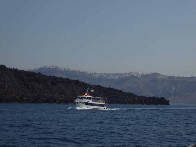 Santorini Santorin Fähre Seajets