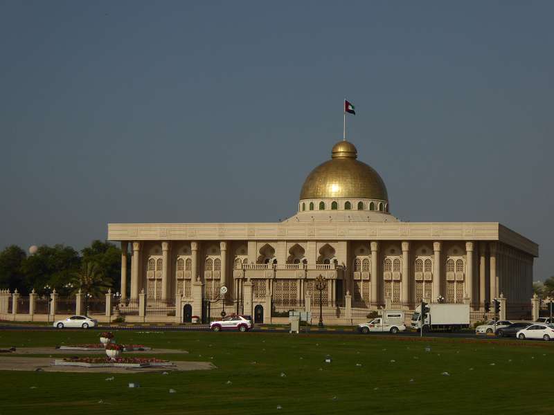 Dubai  Sharjah Vae  Schardscha Vae ‏الشارقة‎ Emirat Schadscha Blauer Souk 